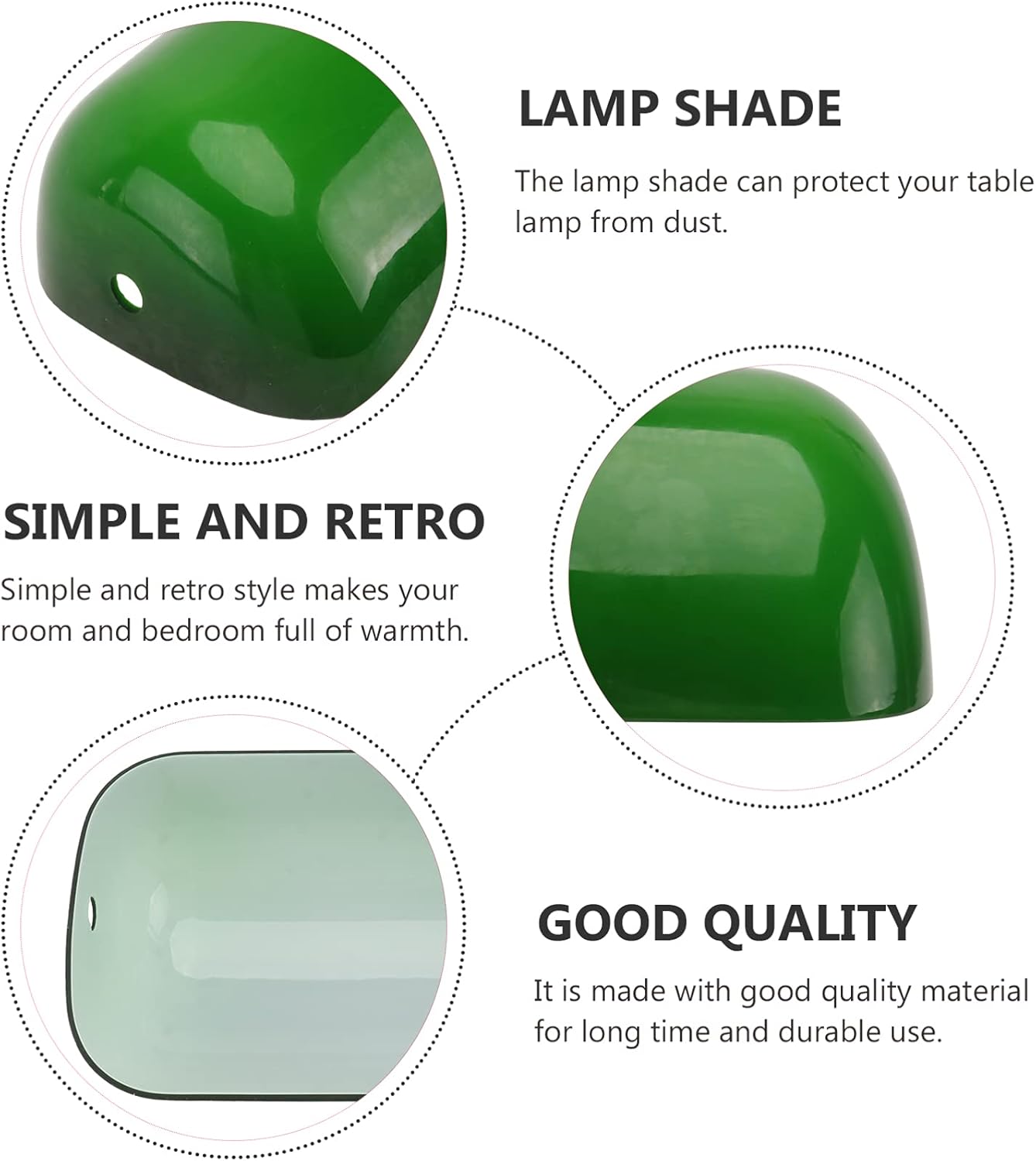 1pc Lampshade Bedside Table Lamp Shade Desk Lamp Shade