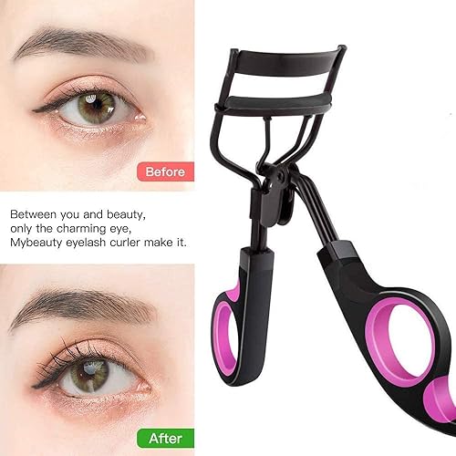 Miniatura 3 de Rizador de pestañas Best Eye Lash Curler Plus 5 almohadillas de repuesto adicionales de larga duración y aspecto natural, sin dolor, se adapta a