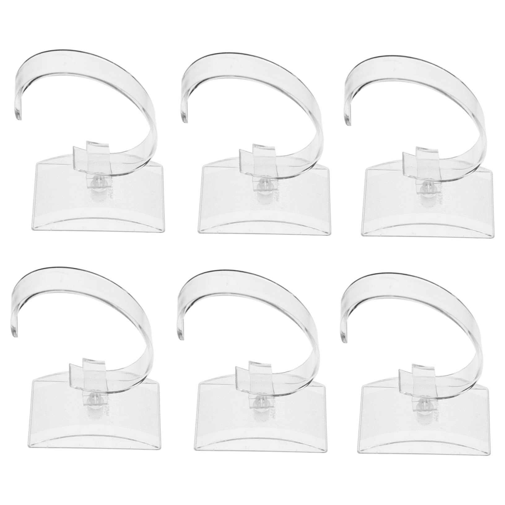 Ipetboom 1set Watch Display Rack Durable Watch Holders for Jewelry Organization Showcase Elegant Design for Shops and Home Use 6pcs