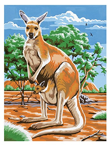 Preisvergleich Produktbild Mammut 105104 - Malen nach Zahlen Känguruh