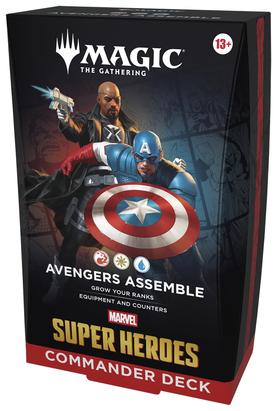 MTG アベンジャーズ・アッセンブル MARVEL マーベル 統率者デッキ Amazon.co.jp: マジック：ザ・ギャザリング | マーベル スーパー