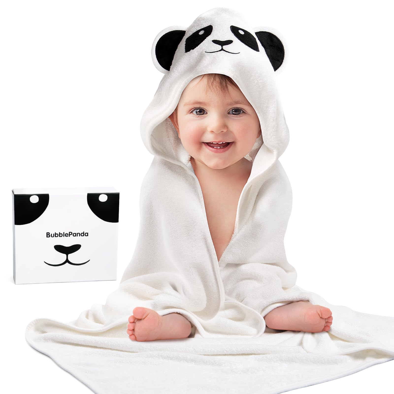 Hooded Baby Towels for Newborn Rayon Made from Bamboo Baby Bath Towels with Hood for Boys Girls Toddlers