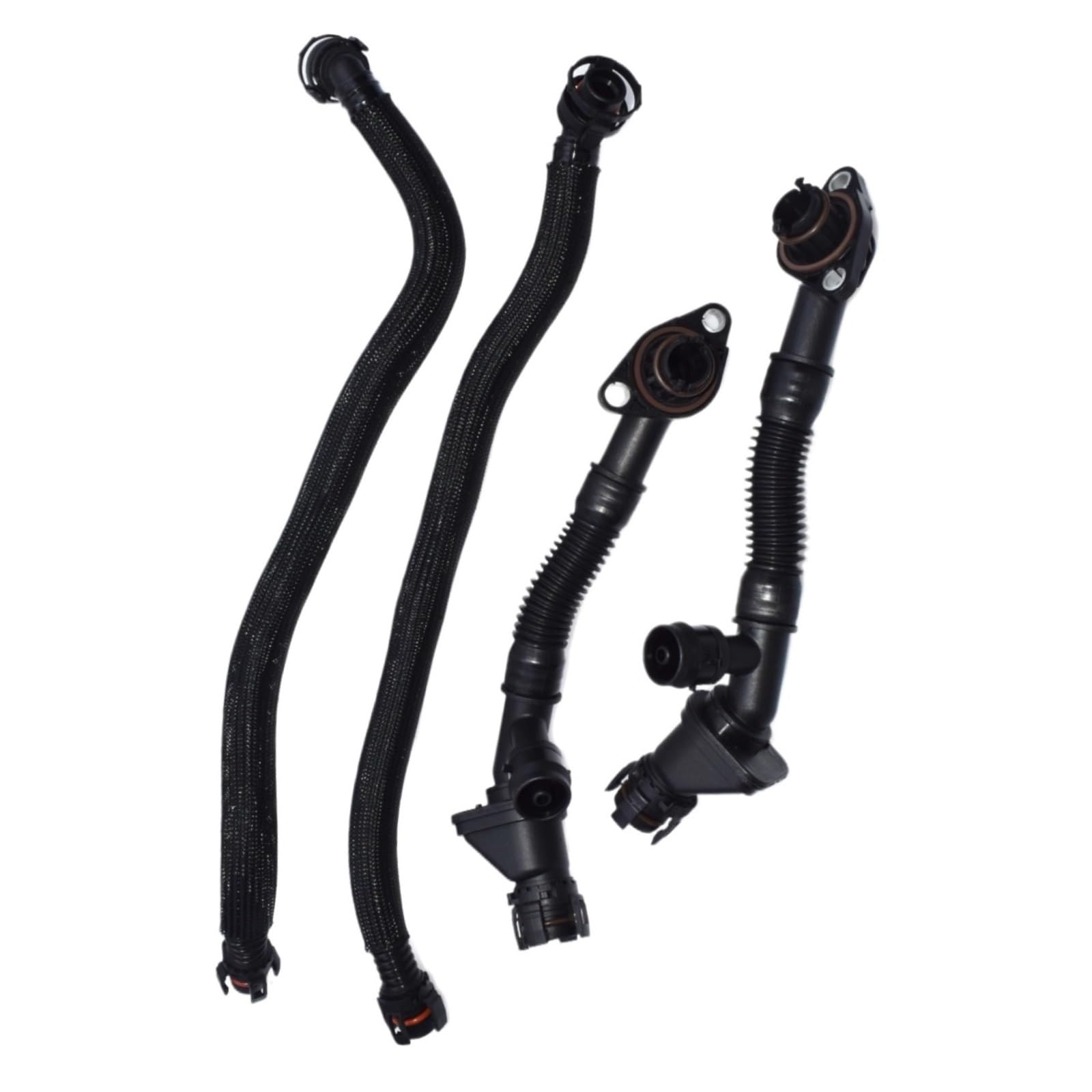 Engine Breather Vent Hose Compatible with BMW for 7 Series 4.4T for Hybrid Edition 2010 for 750Li 2010 Breather Crankcase Vent Valve Hose Pipe 11157646086
