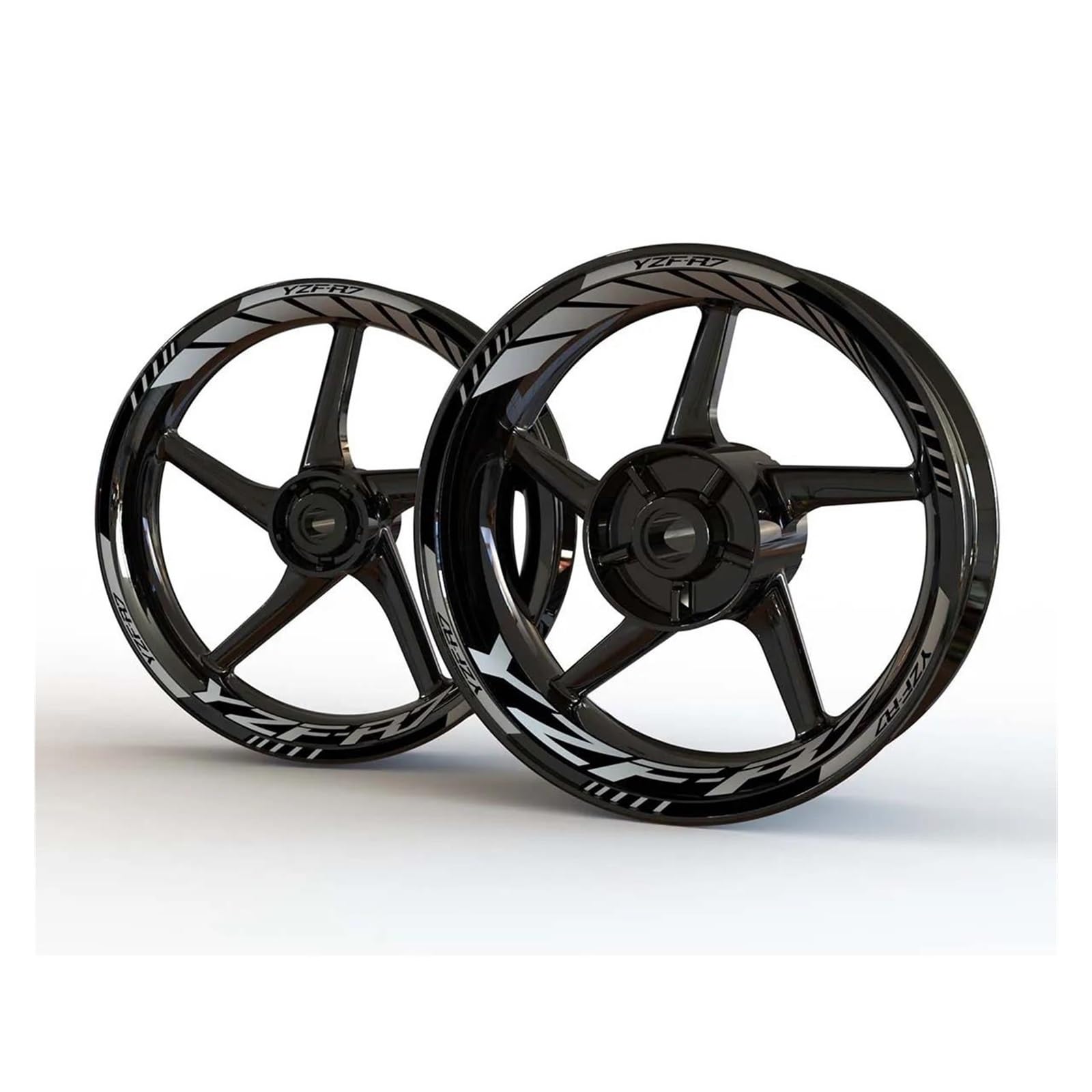 Reflective Accessories Motorcycle Wheel Stickers Rim Stripes Waterproof Tape for Yamaha YZF R7(Color4)