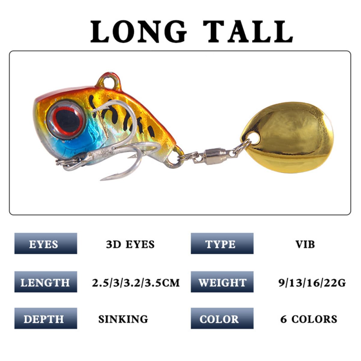 BESPORTBLE Appât De Pêche Utile Fournitures De Pêche Appâts Durs pour Basse Accessoires De Pêche Leurre De Pêche Équipement De Pêche Matériel De Pêche Au Bar Leurres De Basse