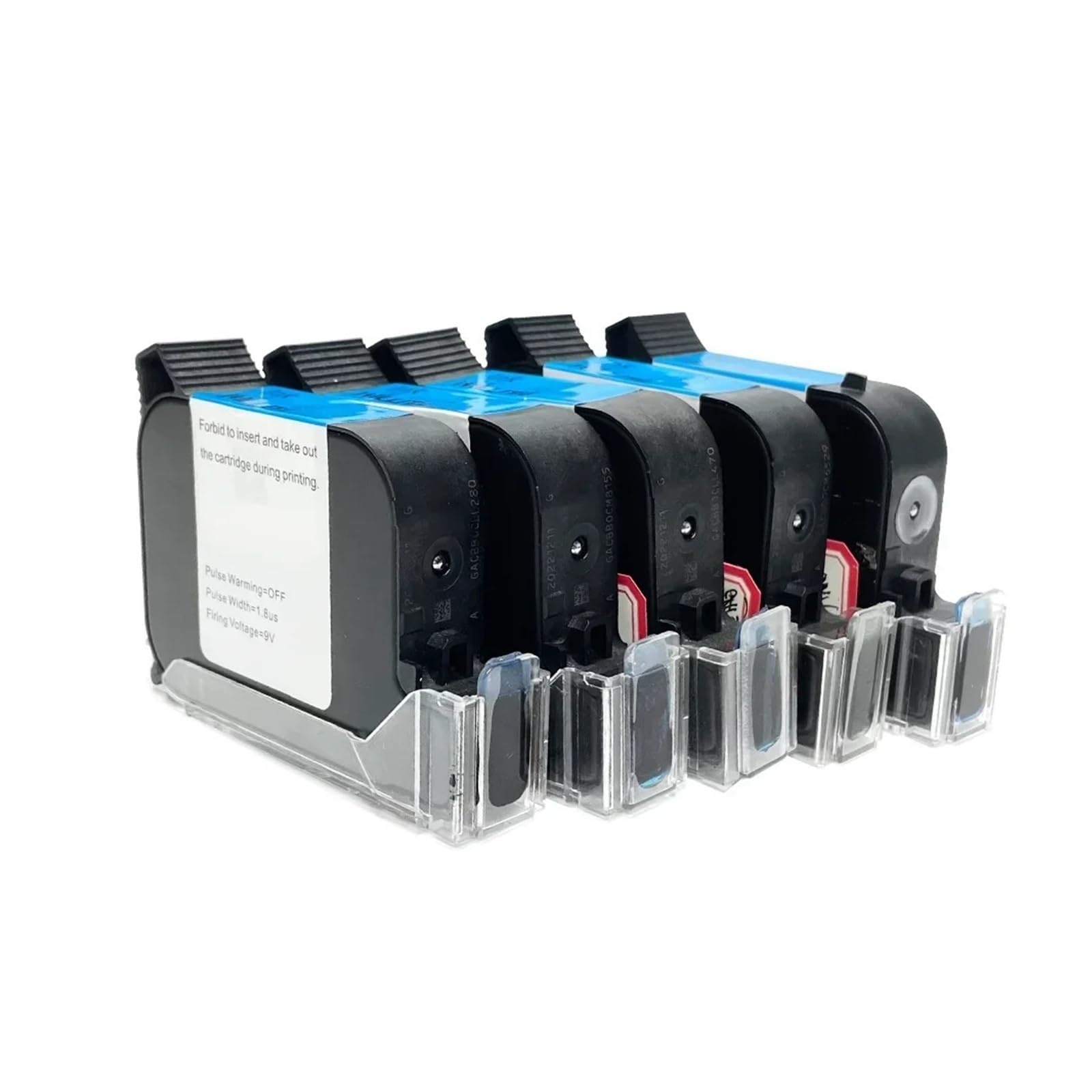 Generico 10 cartucce d'inchiostro nero eco solvente 2588 SP70 da 12,7 mm