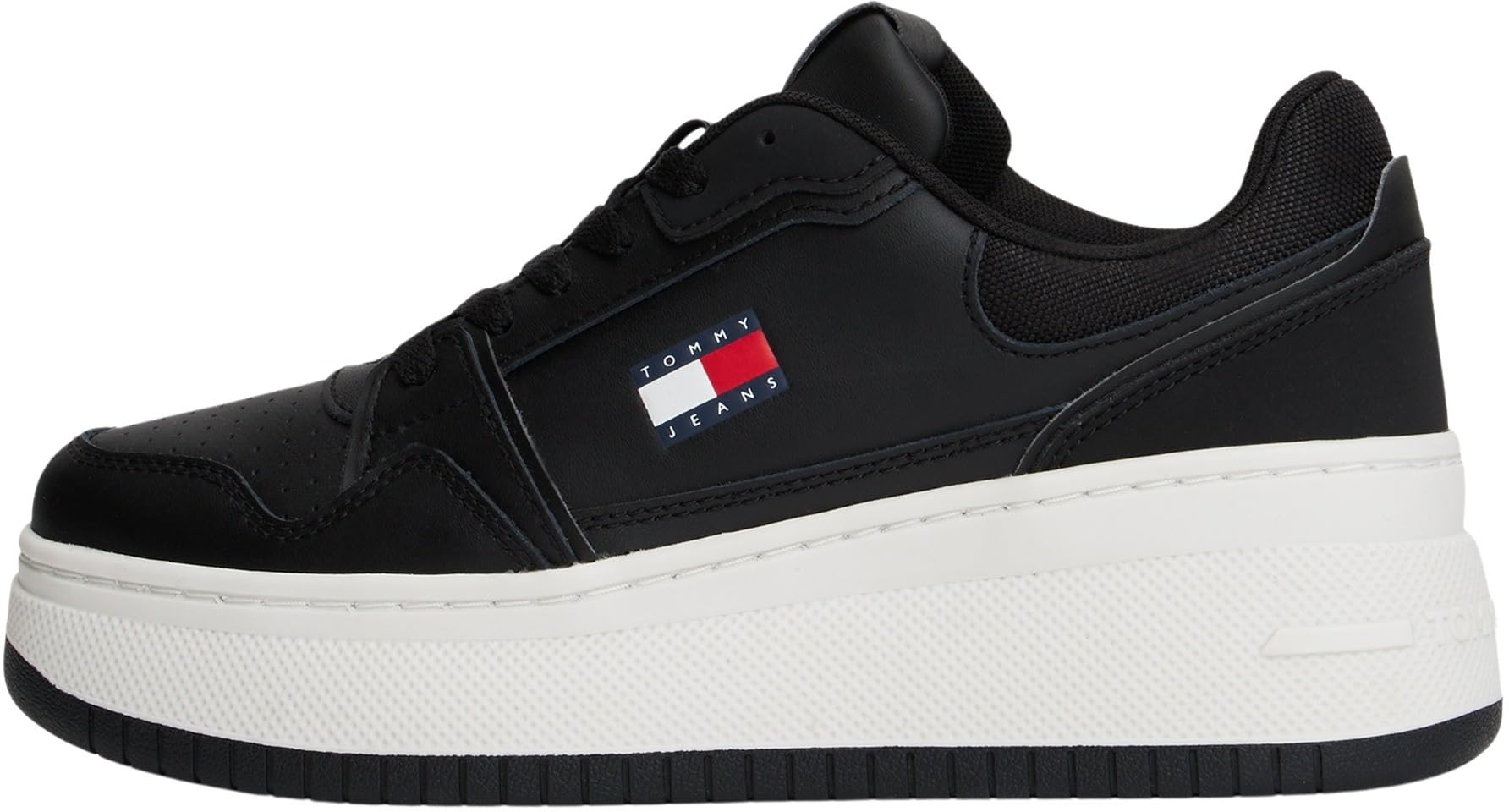 Tommy Jeans Damen Tjw Retro Basket Flatform En0en02860Low Top