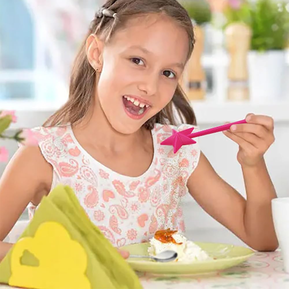 4 Pièces Salière Baguette Magique Distributeur Sel Et Poivre en Forme D'étoile Bouteille à Épices avec Trous pour la Cuisine Camping Voyage