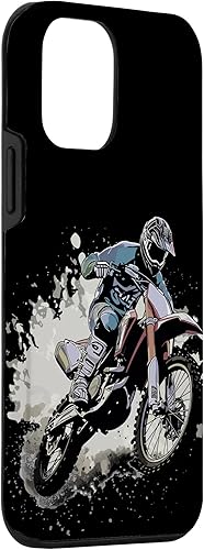 Miniatura 3 de Carcasa gráfica vintage para iPhone 12 mini Dirt Bike Riding Motocross Racing