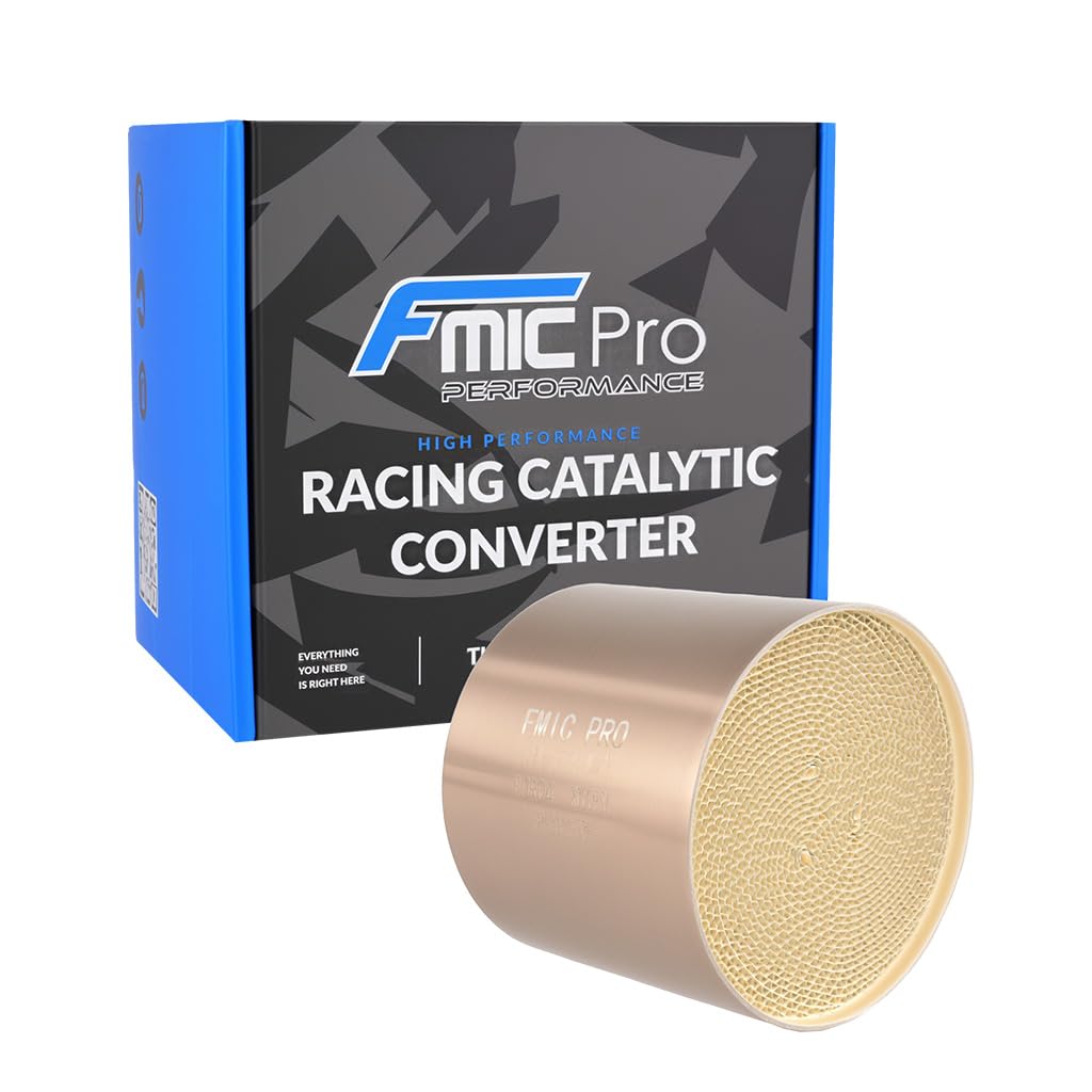 fmic.eu PERFORMANCE Sport - Accesorio catalizador de gasolina Euro 4 200 CPSI diámetro 90 mm longitud 80 mm