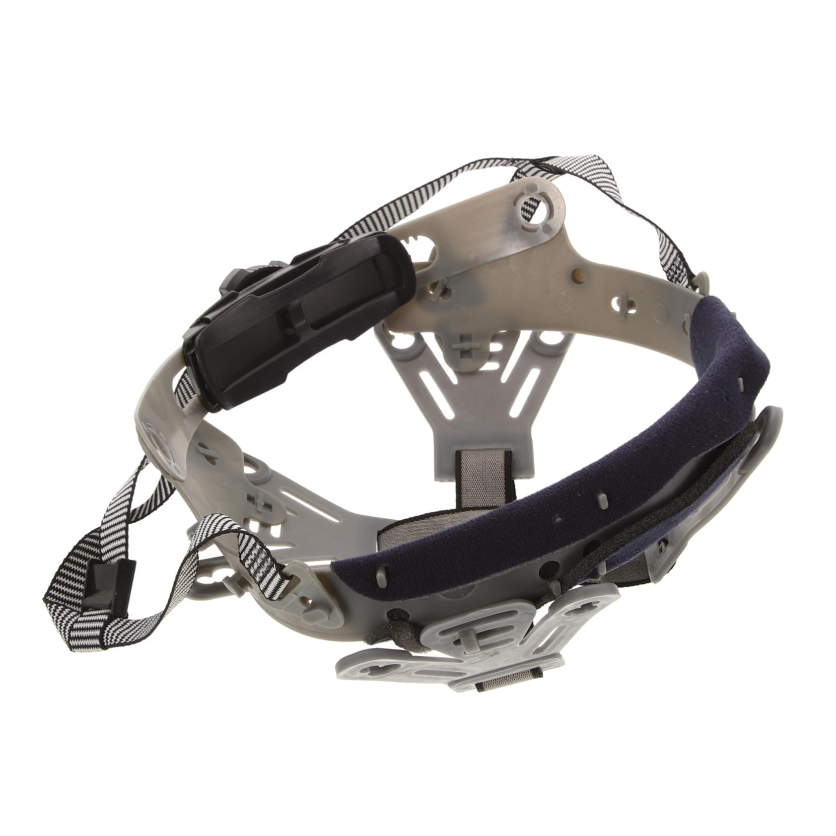 Gadpiparty Helmfutter Konstruktion Hutfutter Aufhängung für Sicherheitshut hart Helm, Kinnriemen, Schutzhelm Schutzhelmeinlage zum Austausch Helmaufhängung Stoff Grey