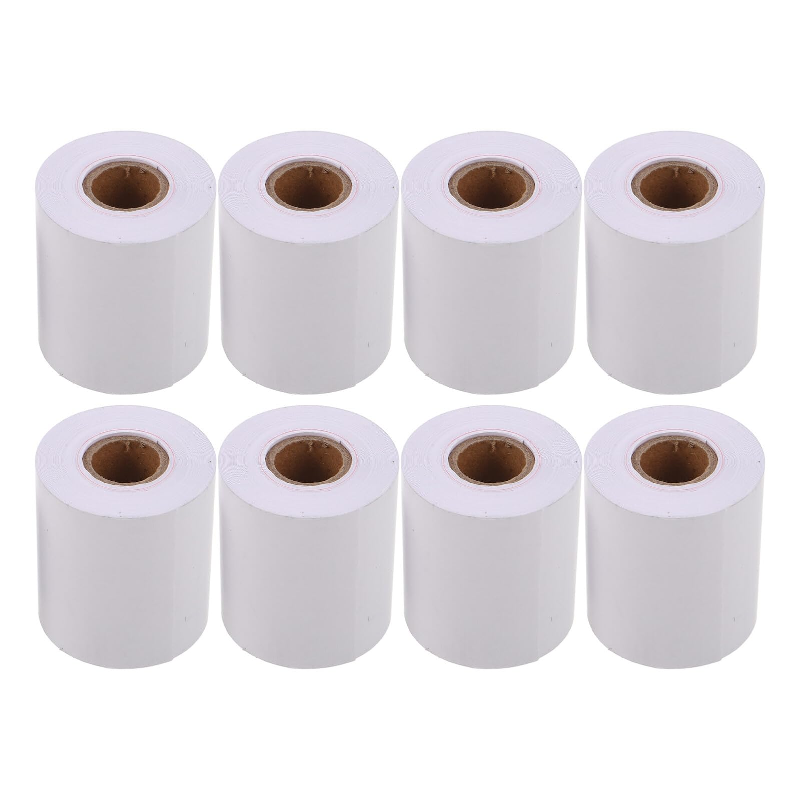 Abaodam 8 Rollos Rollo de Papel Térmico para Impresora Óptica 8 Unidades Tamaño Grande 2 Pulgadas Ancho Papel para Impresión de Recibos Tarjetas Crédito Accesorios Optometría Uso