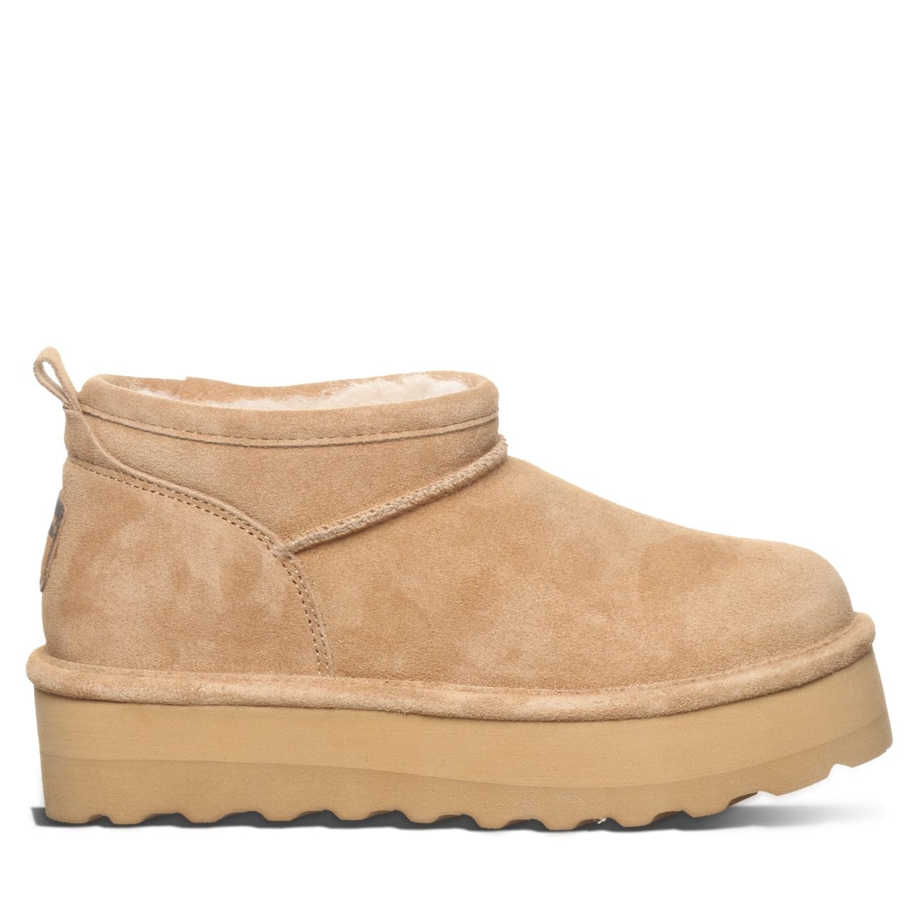 BEARPAW Womens Retro Super Shorty Boot Womens Ankle Boot Womens Slip On Boot Comfortable Winter Boot Multiple Colors