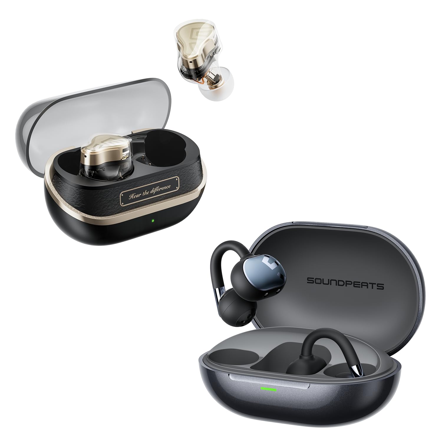 Amazon.com: SoundPEATS H3 Hi-Fi Noise Cancelling Earbuds & Clip1