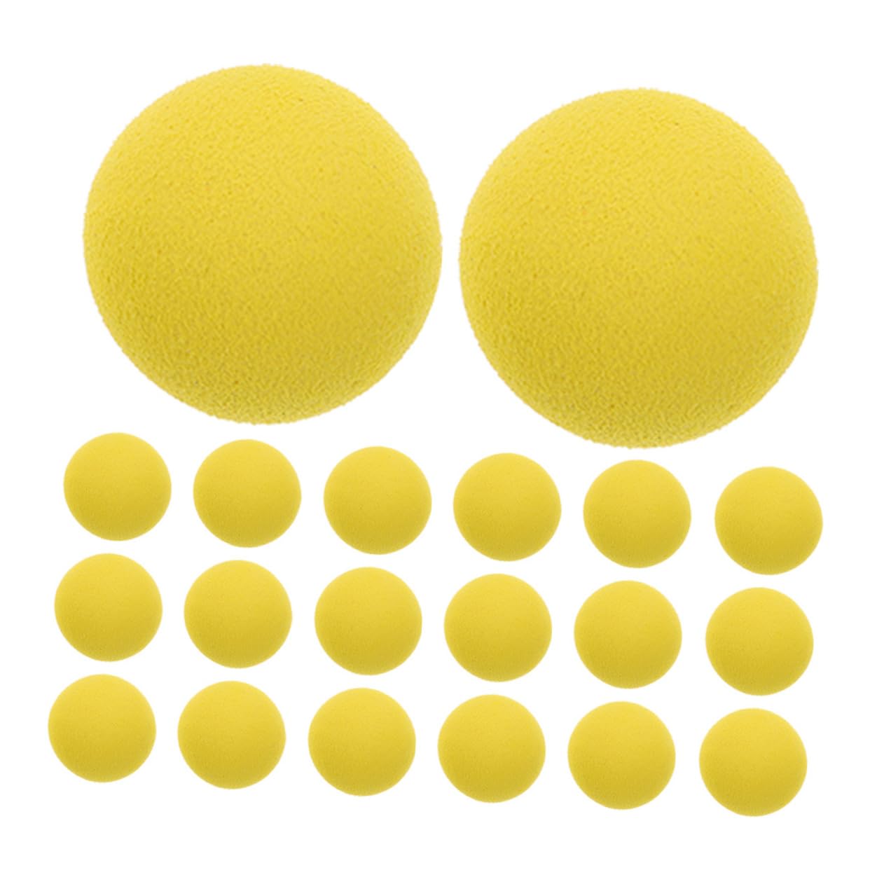 Toddmomy 36pcs Balls Round Balls Party Favor Yellow Eva
