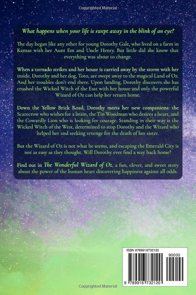 The Wonderful Wizard of Oz (Illustrated): The 1900 Classic