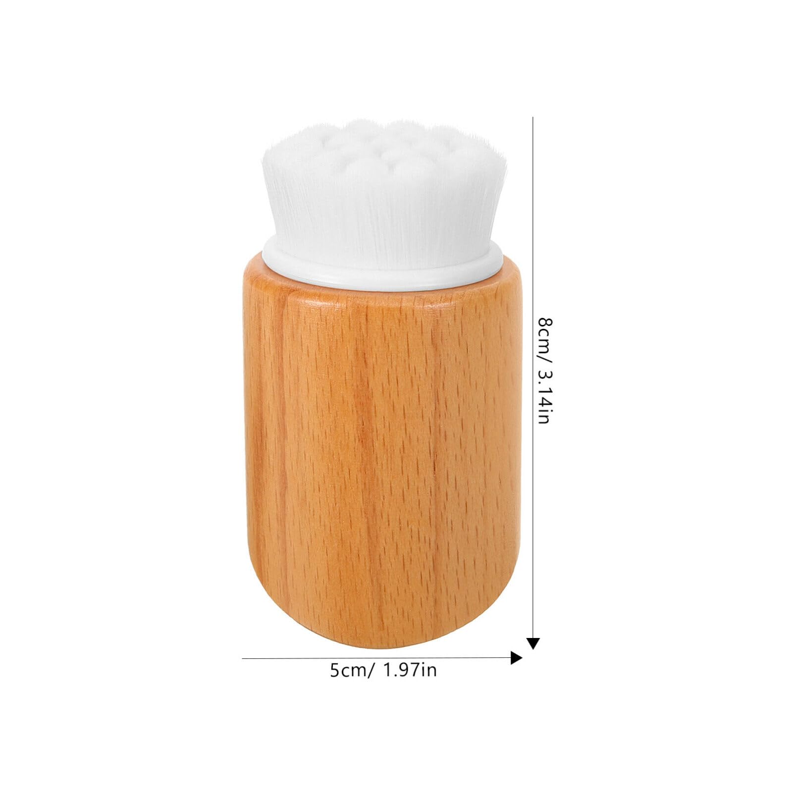 Ipetboom Manual Facial Cleansing Brush,Ultra Soft Face Scrubber Deep Cleansing Exfoliating Face Brush Handeheld Scrub Facial Brush for Face Exfoliating and Massage Cleansing