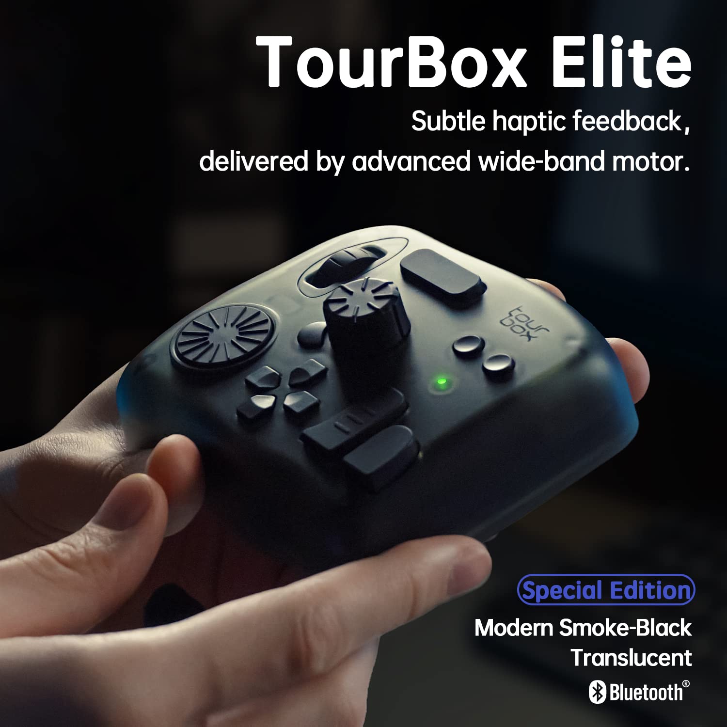 Amazon.com: TourBox Elite, Video Photo Editing Controller, Bluetooth 5.0  Customized Shortcut Keyboard, EYE-FREE Ergonomic Equipment Console for Photoshop  Lightroom Premiere, Windows Mac PC Drawing Graphics Tablet : Electronics