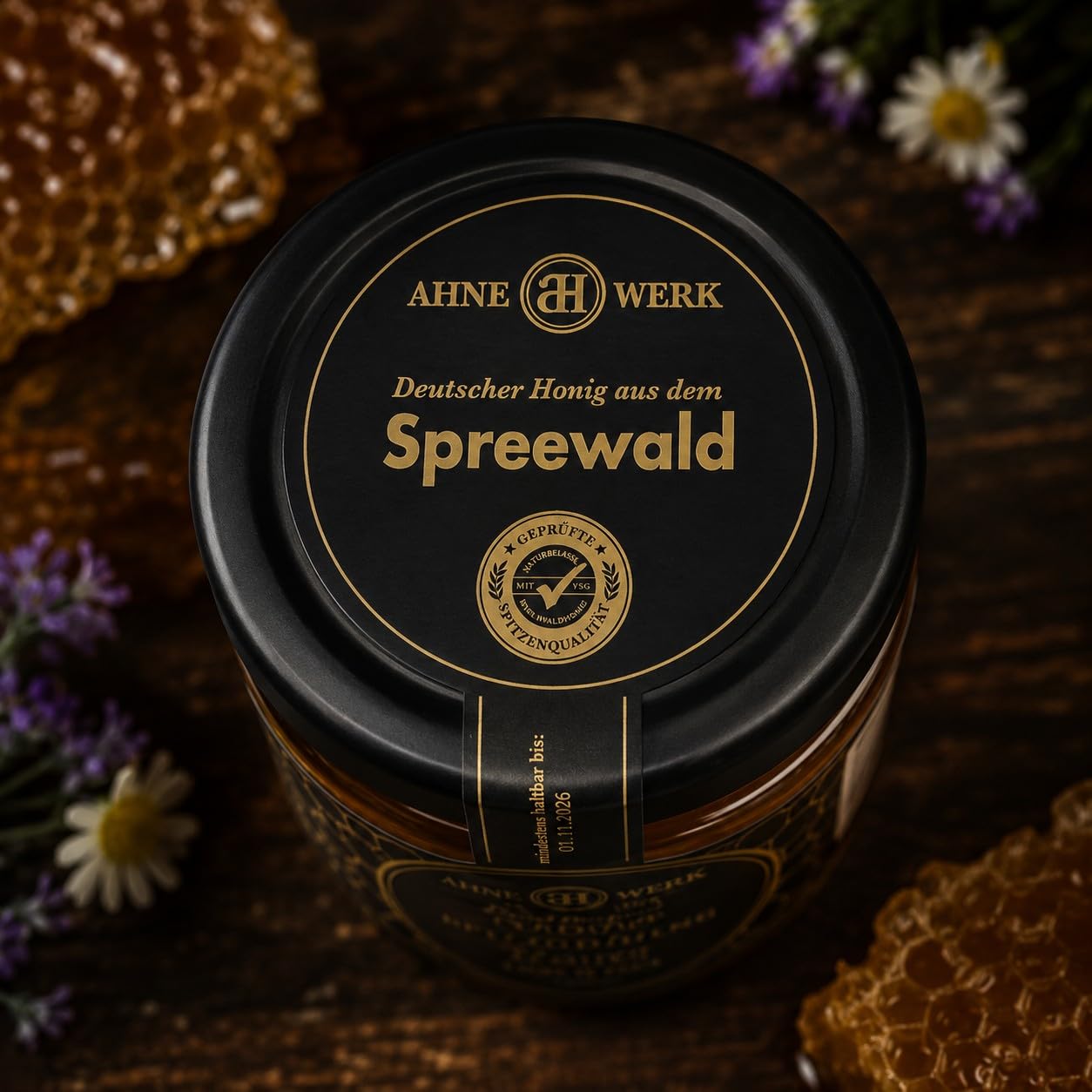 Wildblütenhonig aus dem Spreewald 3 Kilogramm (6)