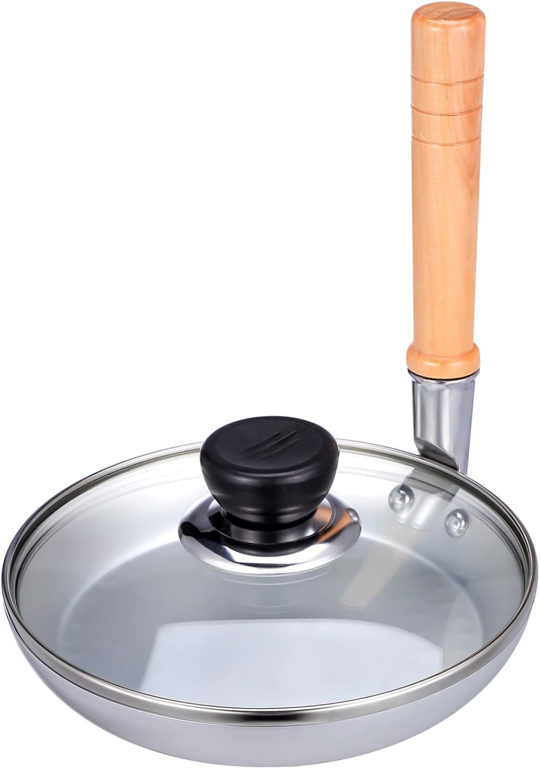 Alipis Japanese Oyakodon Pan Nonstick Fried Egg Skillet Skillets and Frying Pans