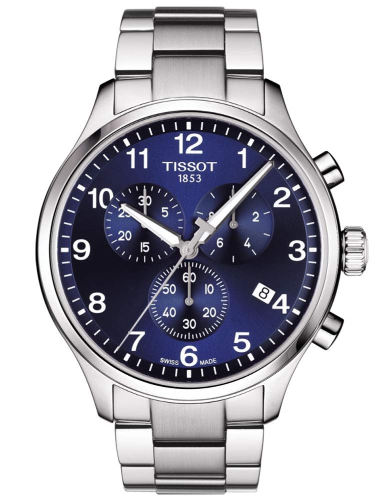 Tissot Montre Homme Chrono XL Acier Inoxydable Casual