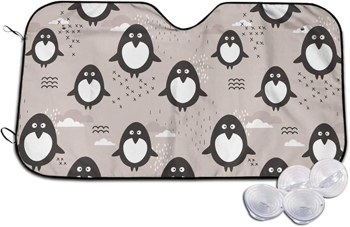 Amazon サンシェード 車用 カーシェード 面白いペンギン 日除けシェード フロントガラスカバー 日よけ Uvカット 遮光 断熱 日焼け防止 防紫外線 取付け簡単 軽自動車 小型乗用車 Suv車に適用 吸盤4個入り 車 バイク 車 バイク Amazon サンシェード 車用 カーシェード 面白いペンギン 日除けシェード フロントガラスカバー 日よけ Uvカット 遮光 断熱 日焼け防止 防紫外線 取付け簡単 軽自動車 小型乗用車 Suv車に適用 吸盤4個入り 車 バイク 車 バイク