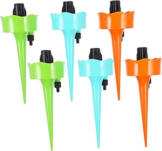 SECFOU 6Pcs Dispositivo De Rega Automática Plantas De Interior Plantas De Interior Plantas De Casa Estaca De Rega De Férias Rega Dispositivo De Rega Automática Suprimentos De Jardim
