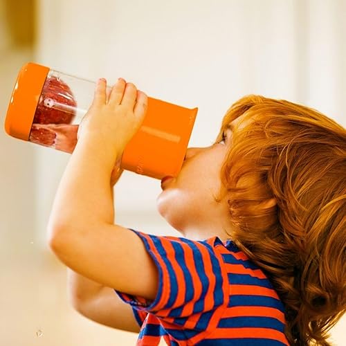 Miniatura 2 de Munchkin Miracle 360 Infusor de frutas para niños pequeños, 14 onzas, naranja