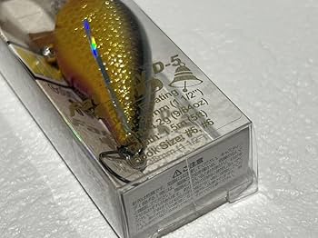 Amazon.co.jp: ラッキークラフト FAT Tiny D5 BELLゴールドハゼ