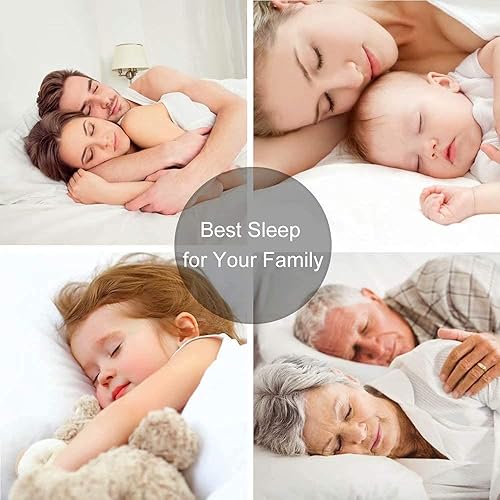 Miniatura 6 de Lujoso y lujoso para todas las estaciones, 100% algodón orgánico, tamaño King de Alaska, 136 x 120 pulgadas, edredón plisado de 3 piezas con 4