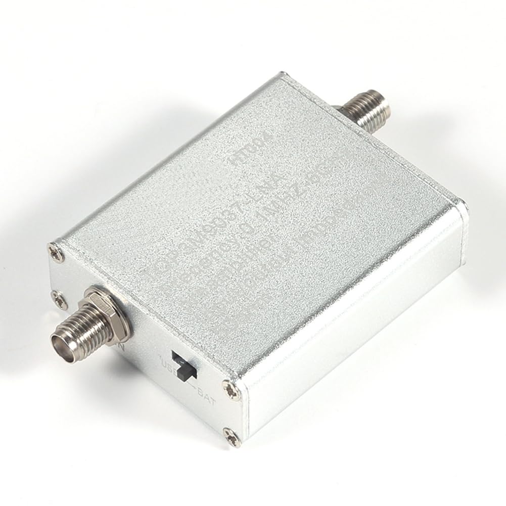 Breeshy HT004 Low Noise Signalverstärker 100k-6GHz Breitband-Vorverstärker mit TQP3M9037 Verstärkung 20DB für SDR FM-Radio