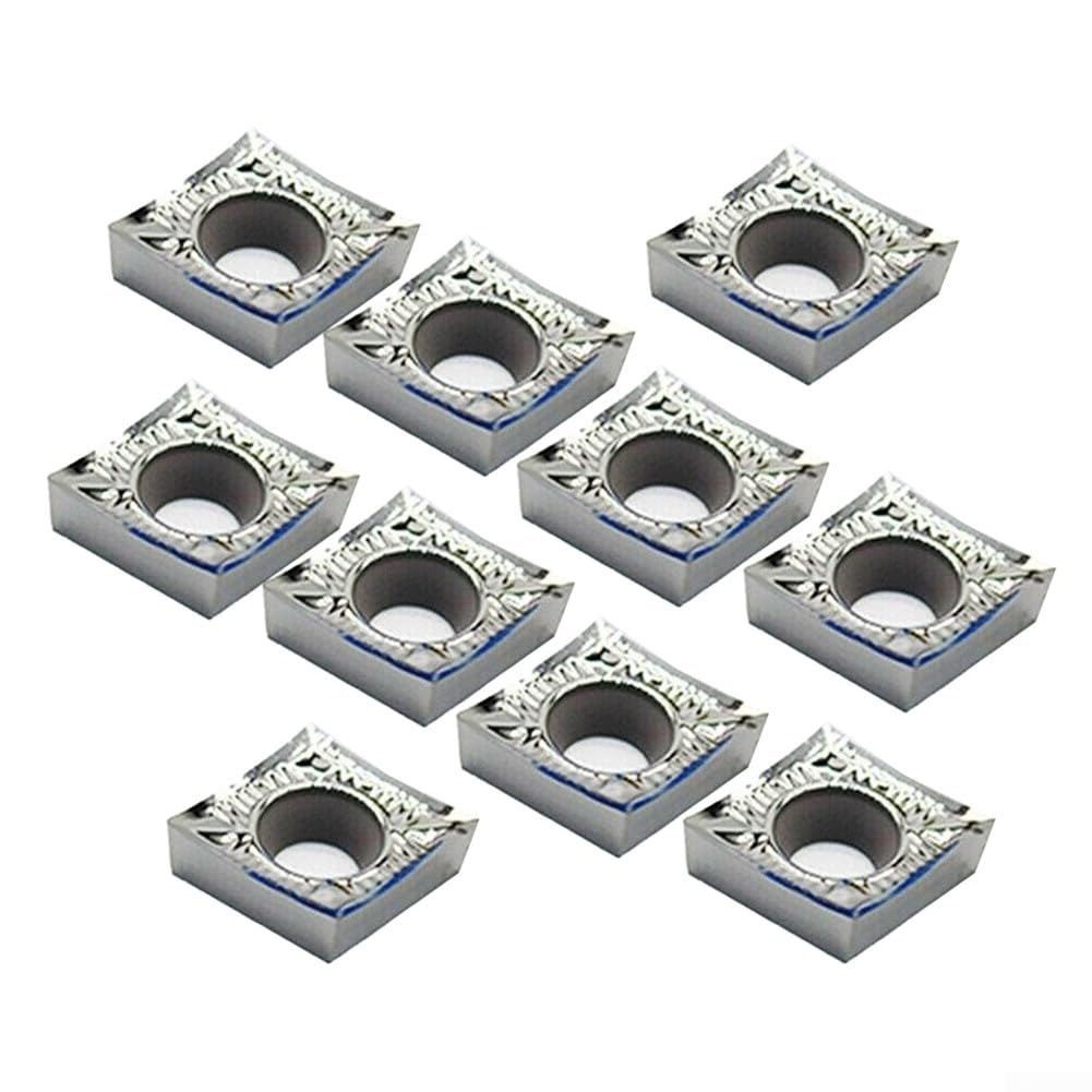 CCGT120404 Carbure pour inserts en aluminium, 10 pièces, performance optimale, inspection manuelle