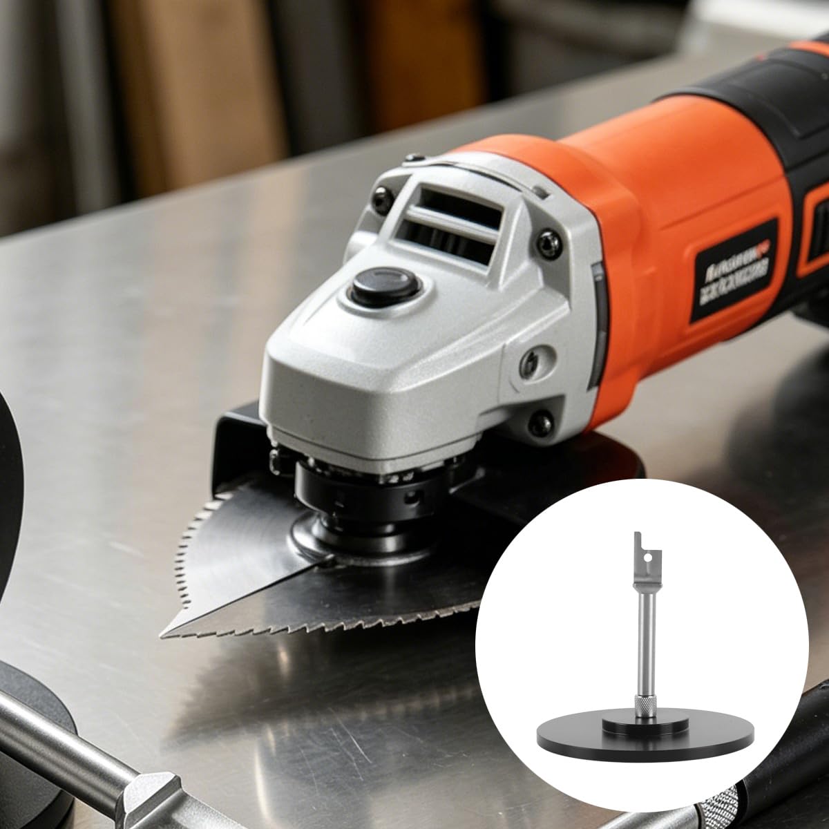 HUBa Adaptateur pour Machines de scie, Machines à scie, Ventouse pour scies alternatives M (10 cm)