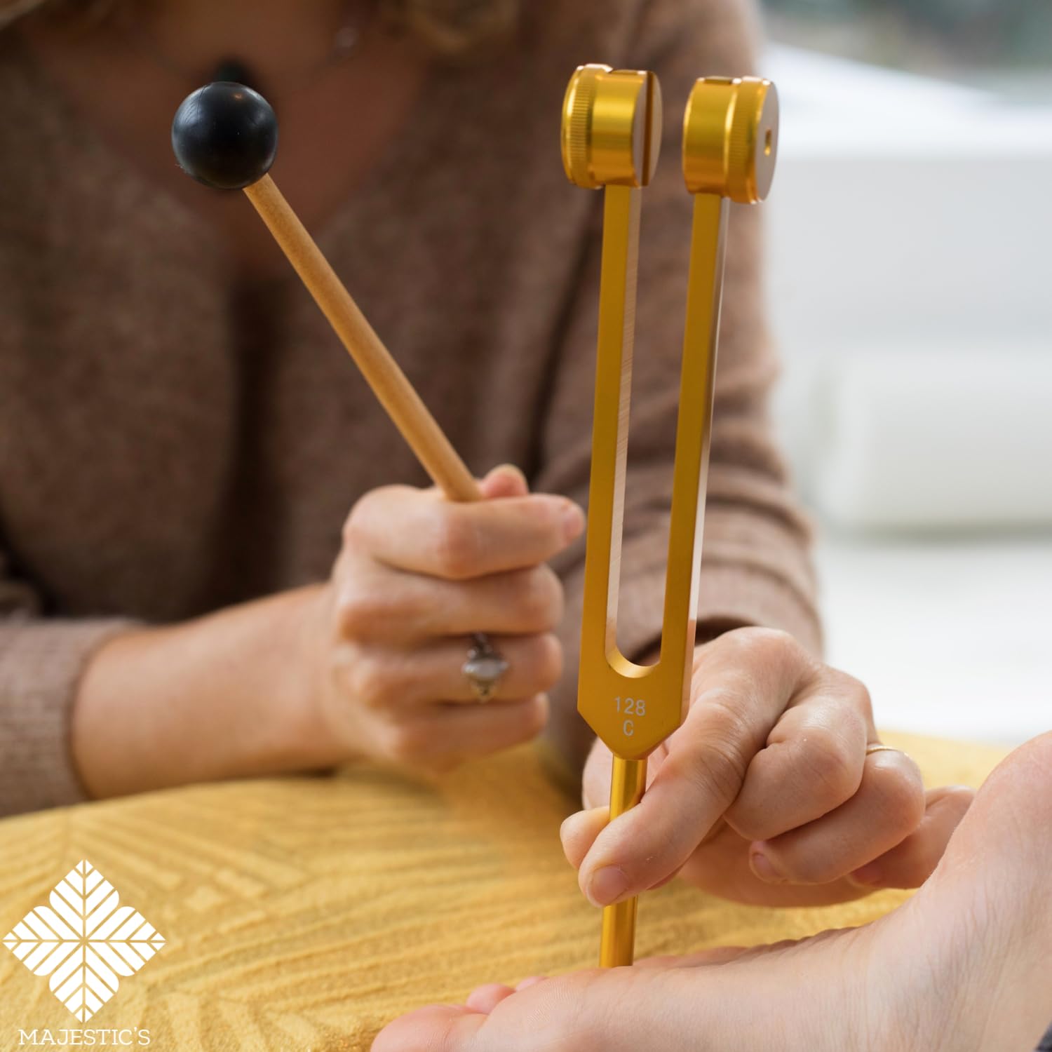 Set Diapason Terapia Sonora - 4 Frequenze (128Hz, 136.1Hz, 256Hz, 384Hz) Per Guarigione E Meditazione - Foto 10