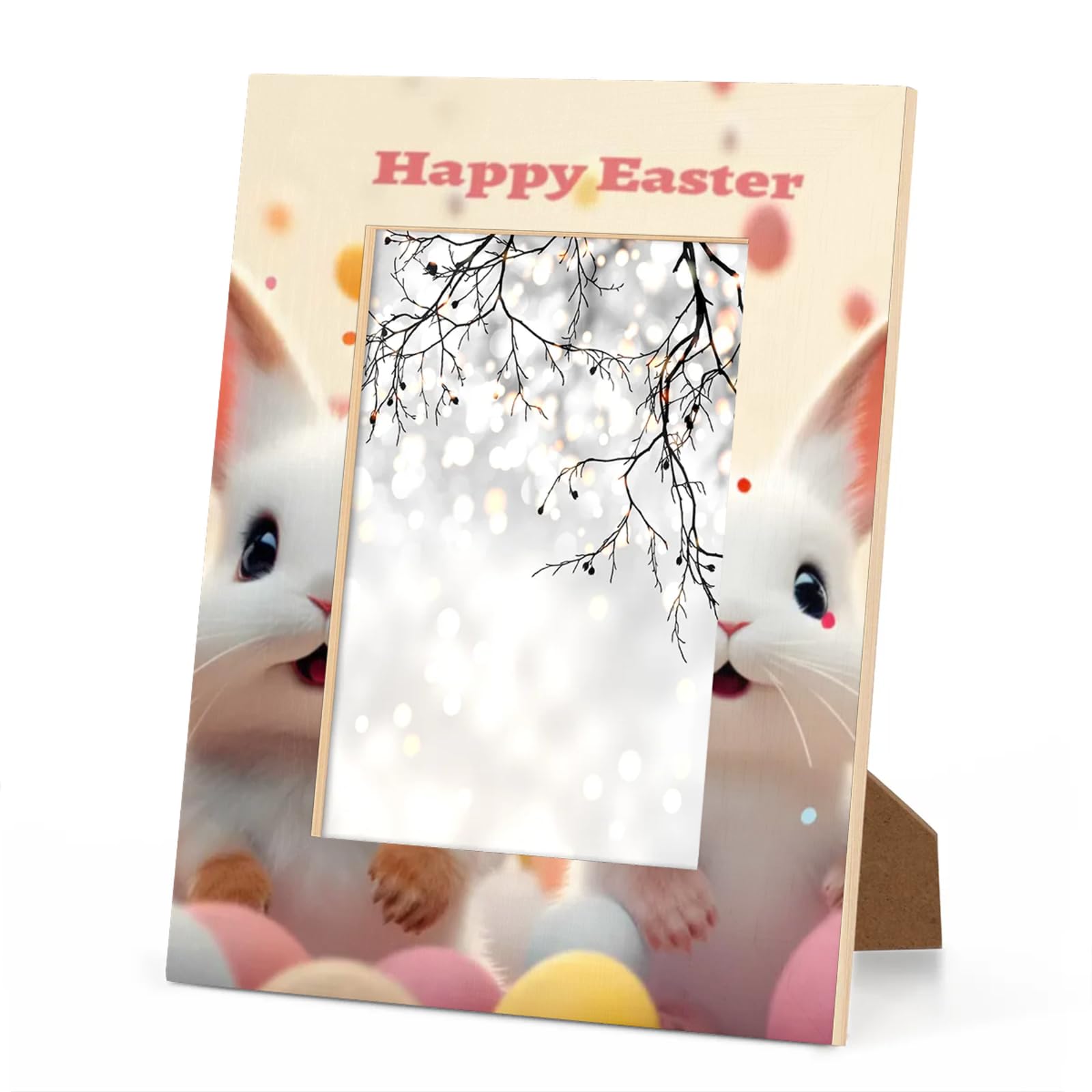 Amazon.com - Foerrkelg Happy Easter Picture Frame 4x6, Happy