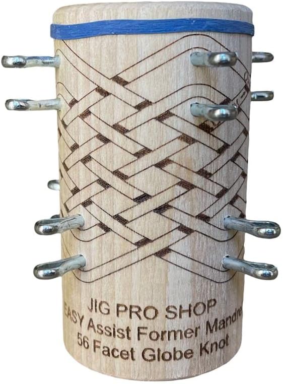 Jig Pro Shop Easy Assist Former Mandrel for Globe Knots (1" - 30 Facet)