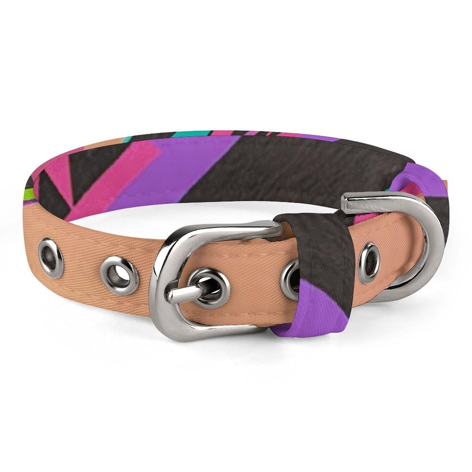 Collier chat réglable 3D coloré pour les promenades quotidiennes