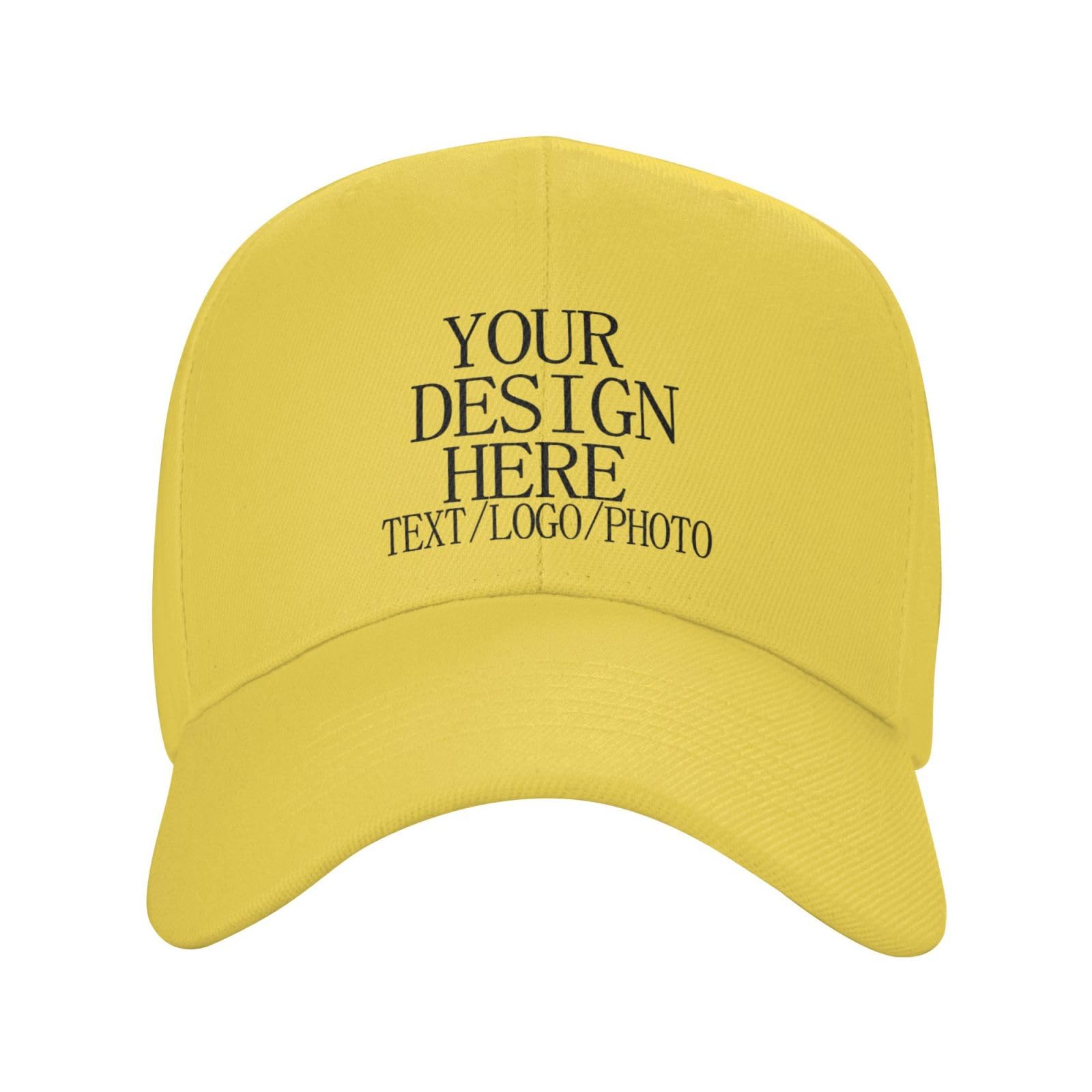 Bulk Custom Baseball Cap with Logo Photo Personalised Hat Mesh Trucker Cap Breathable Sun Protection Customised Gifts for for Men Women Outdoor Sports Funny Fitted Cap Travel-Friendly
