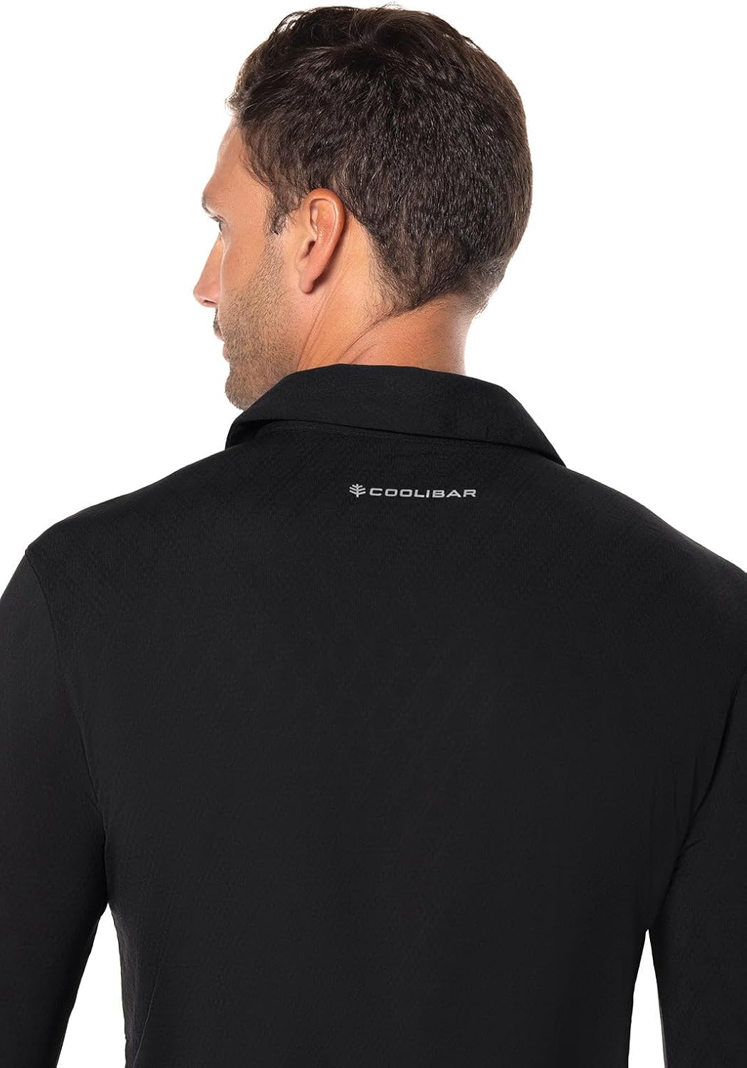 Men's Golf Long Sleeve Polo - UPF 50+ Sun Protection - Arobello