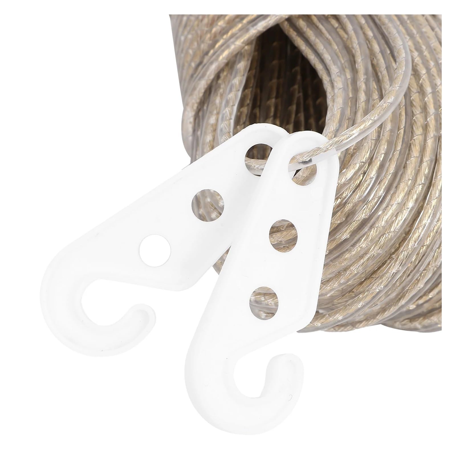 Wäscheleine Robuste Wäscheleine | Outdoor winddichtes, rutschfestes Trocknungsseil, Hausgarten-Wäscheleine