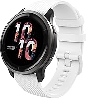 Vista 11 de MoKo 18MM Watch Band Compatible with Garmin Forerunner 265S/255S/255S Music/Vivoactive 4S/Vivomove 3S/Venu 3S/Venu 2S/Active S/Move 3S Smartwatch