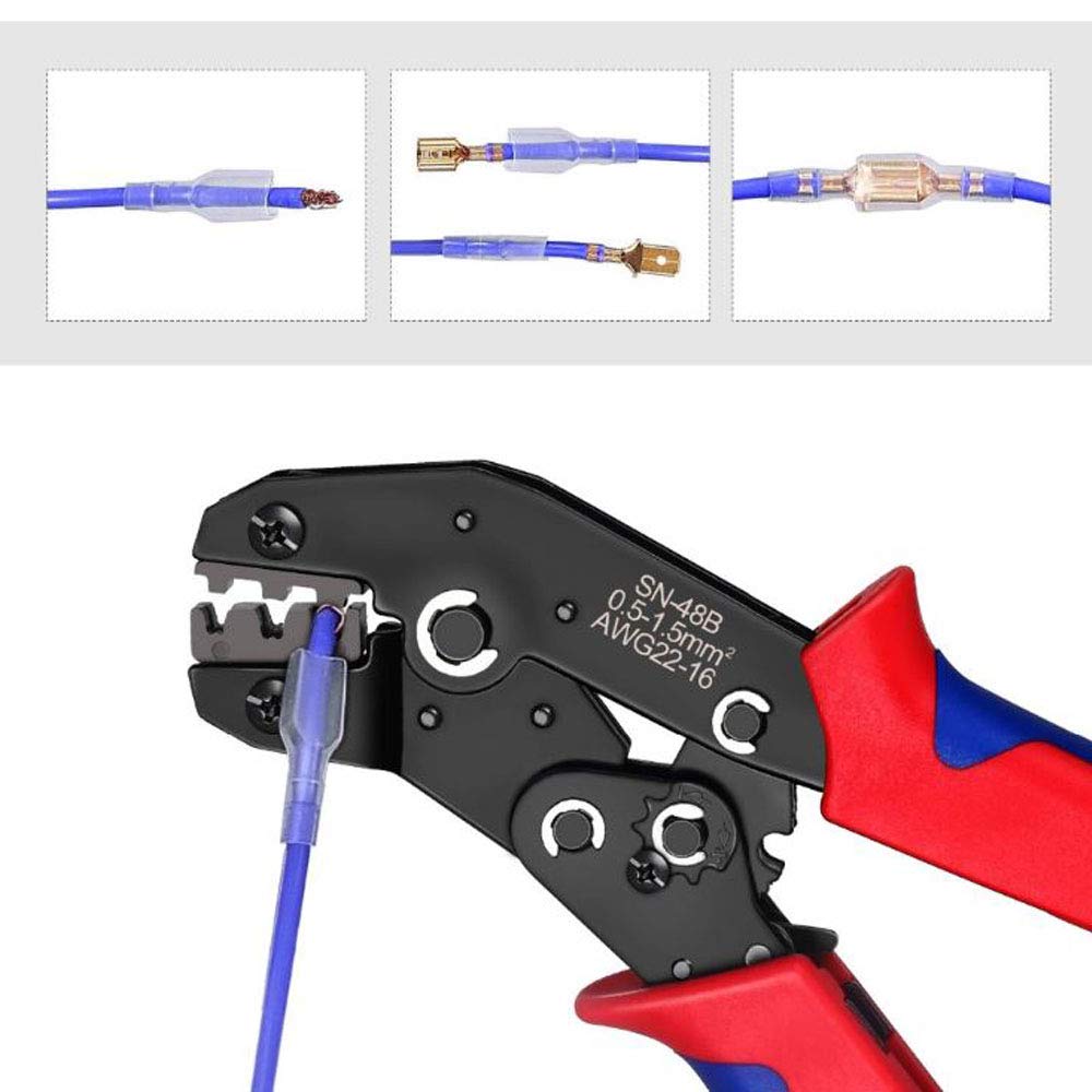 Kit Di 800 Terminali Isolati Per Cavi AWG 22-10 On - Foto 5