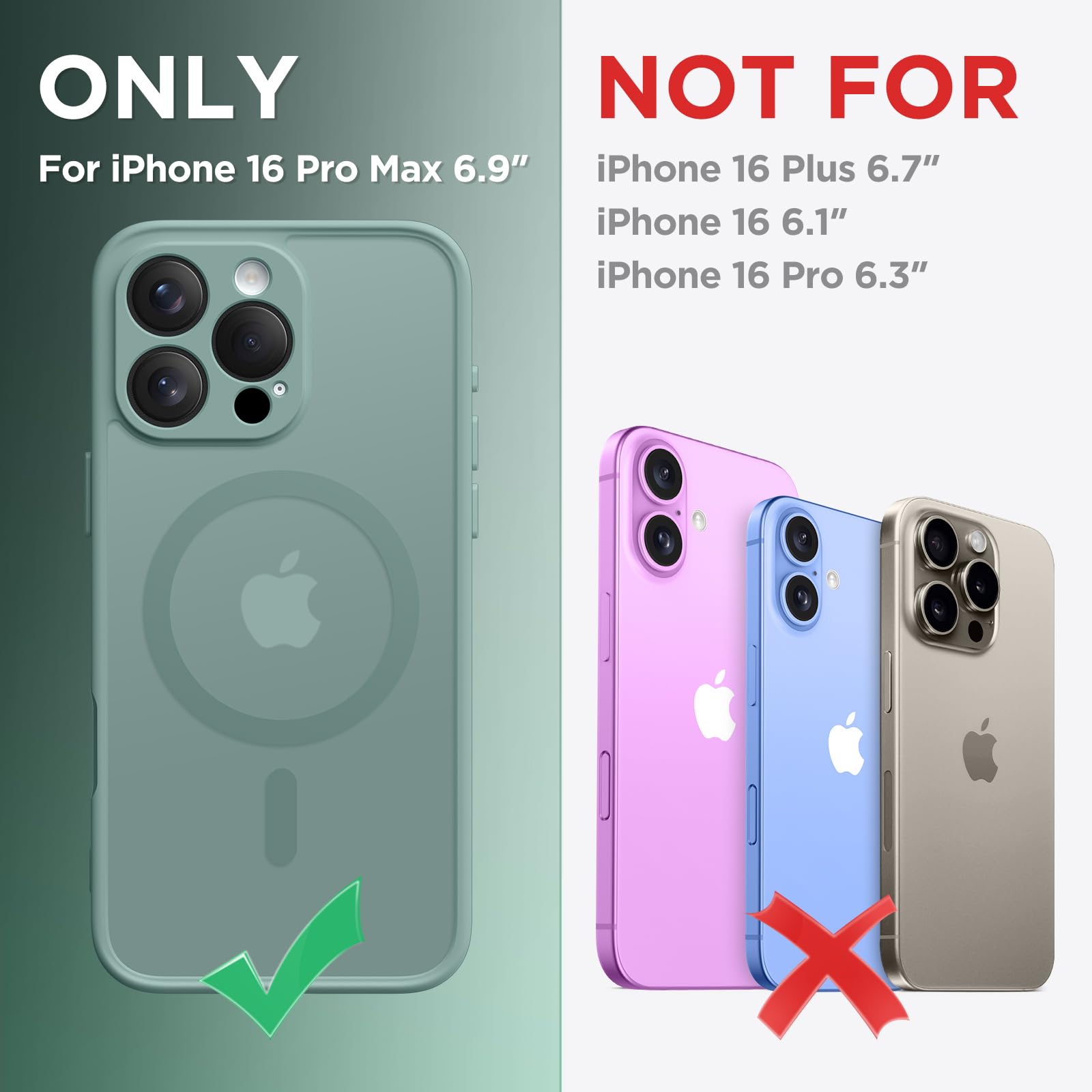 CAPRARO Magnetic Compatible with iPhone 16 Pro Max Case - Image 2
