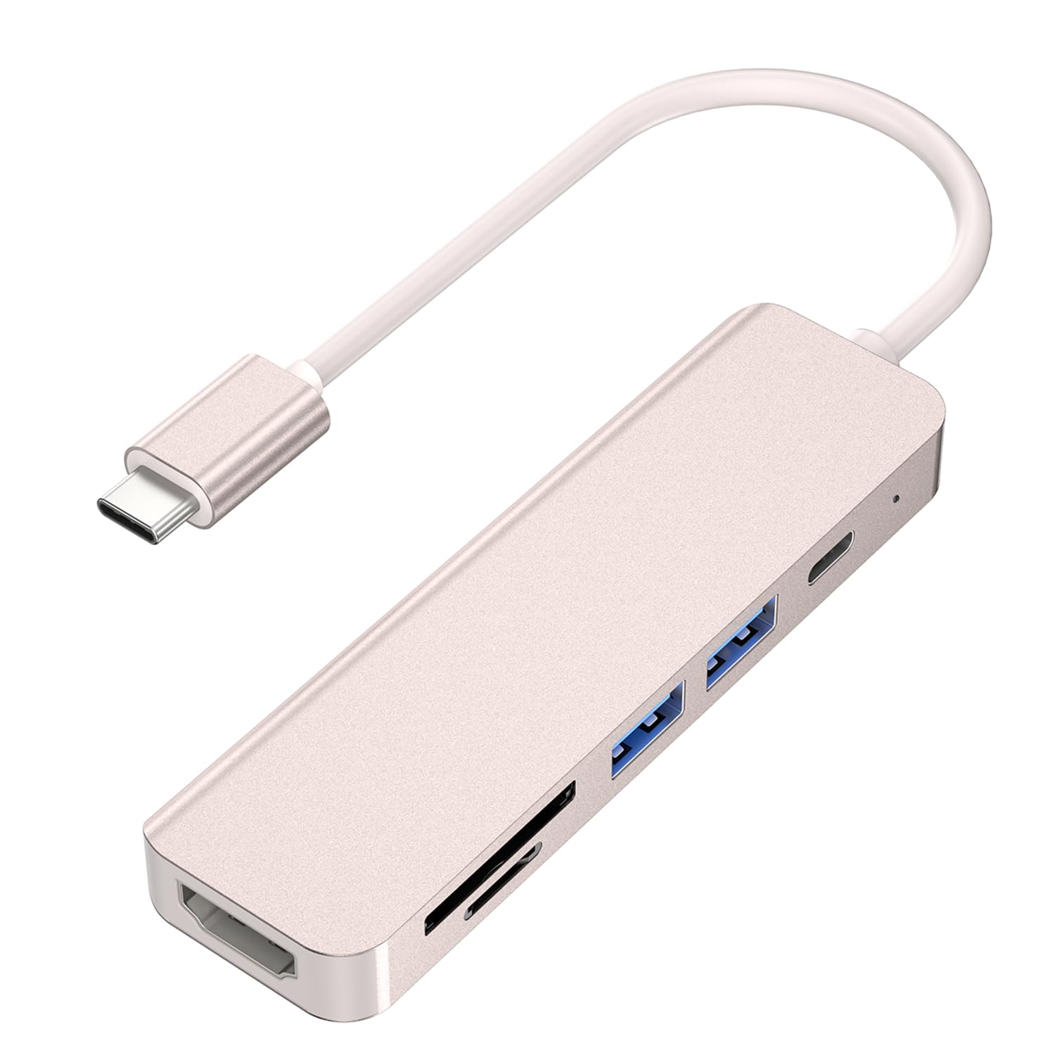 USB-C ハブ 6-in-1「4K HDMI映像出力＋PD 100W 急速充電…
