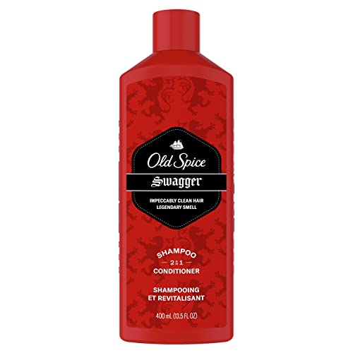 Old Spice Swagger 2 em 1 Shampoo e Condicionador para Homens, 35 ml, 140 ml