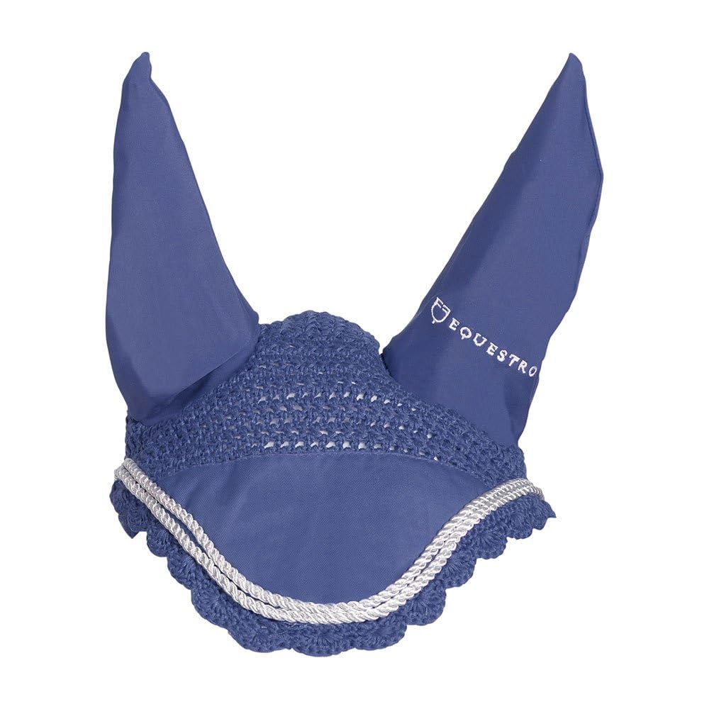 CUFFIETTA COTONE CROCHET PER SOTTOSELLA SS00207 ORECCHIE FODERATE NEOPRENE TG. FULL (ROYAL BLU)