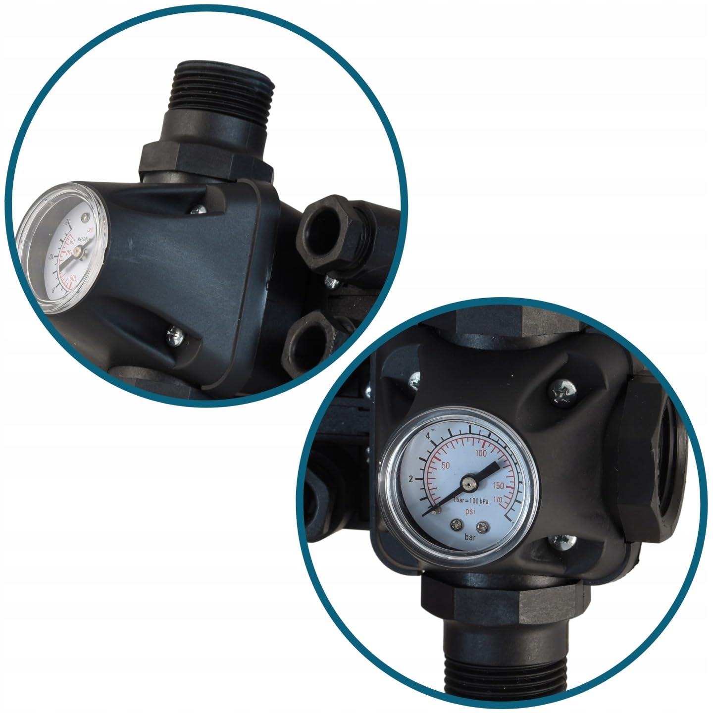 Pompa Hydroforowa JX 1100 (1100 W, 3600 l/h, max. podnoszenie 50 m) do Wody Nawadniania Ogrodu Z ZINTEGROWANYM OSPRZĘTEM