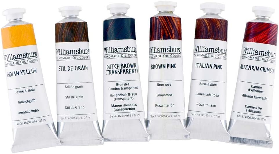 Williamsburg Selected Transparent 6 Color Set - Williamsburg Selected Transparent 6 Color Set