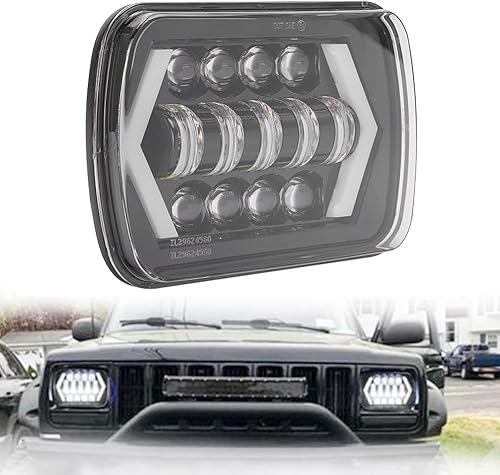 Miniatura 6 de Faro delantero LED IP67 de 210 W 6000 K 21000 lúmenes compatible con XJ 12-24 V luces para faros delanteros de automóvil luces LED para automóvil