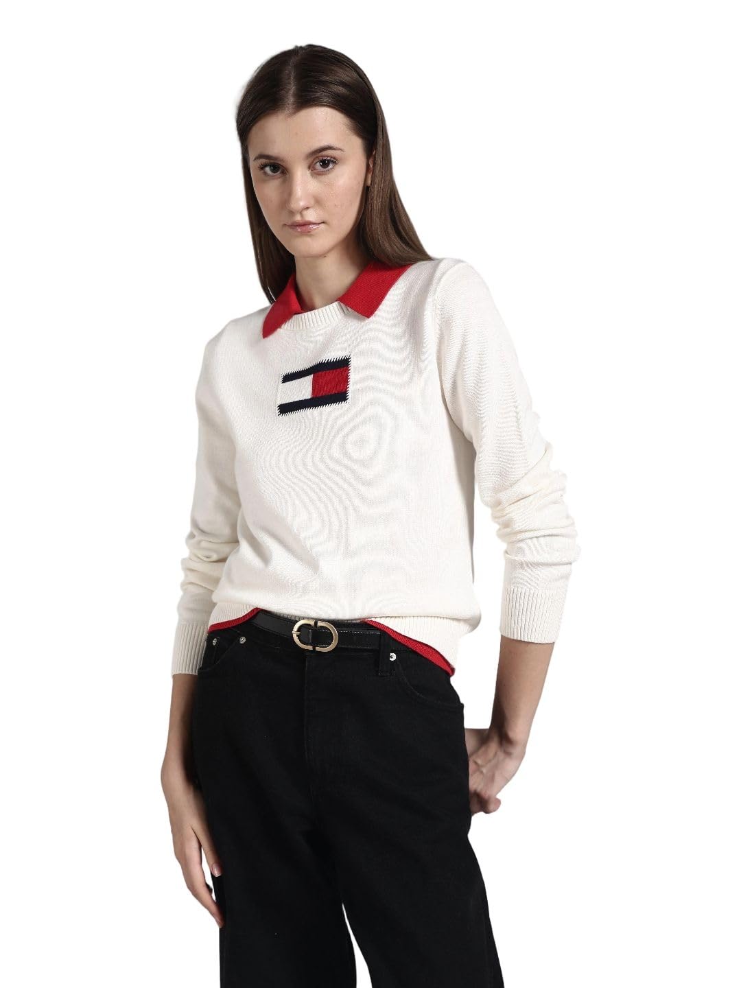 tommy hilfiger Regular fit Cotton Crew Neck Sweater-picture-36